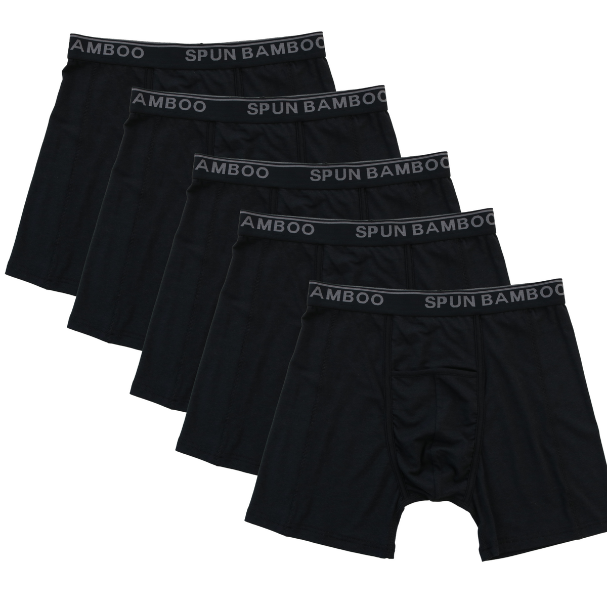 Men’s Bamboo Boxer Briefs — Ultra-Soft, Breathable Everyday Underwear