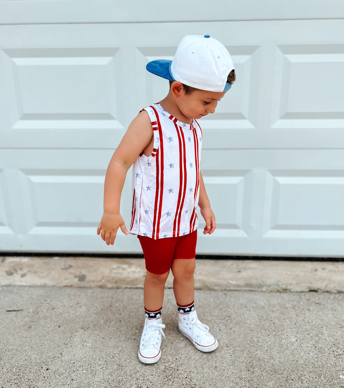 Stars & Stripes Bamboo Tank