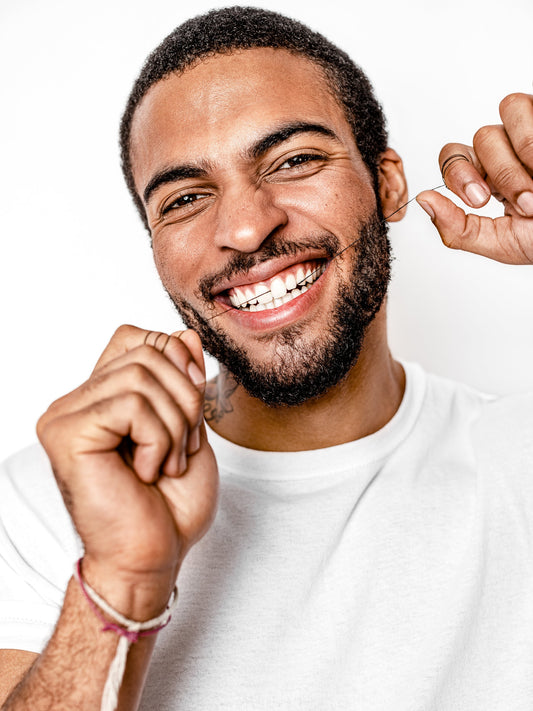Plant-Based Dental Floss Trio – Vegan, Charcoal, Fluoride-Free