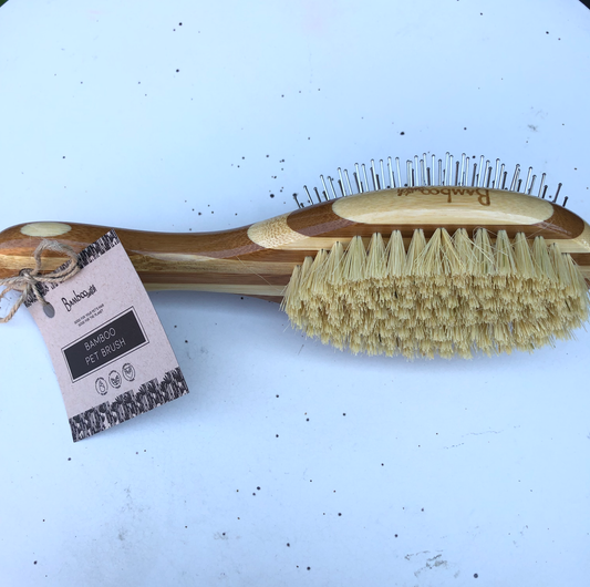 Bamboo Dog & Pet Grooming Brush | Pet Bestseller