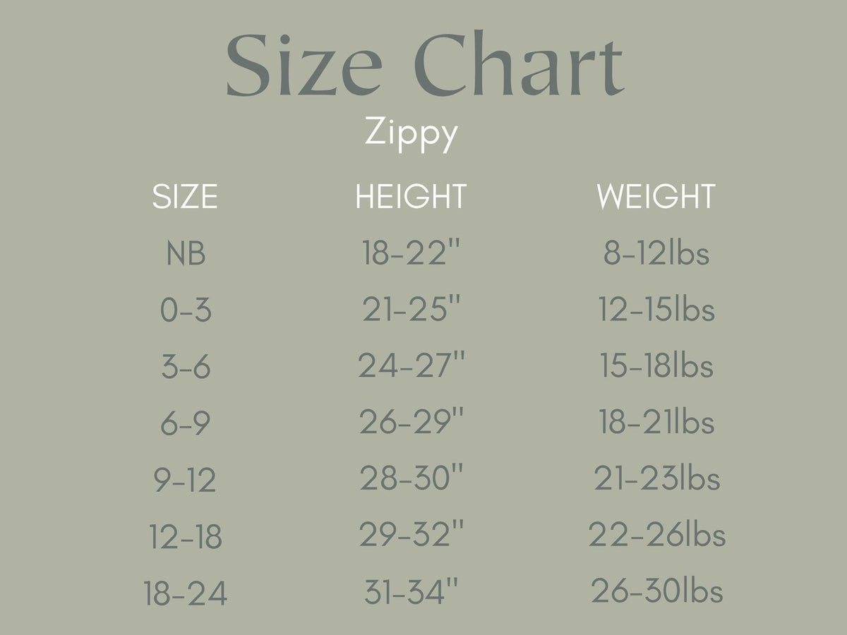 Pretty 'n Pumpkin Bamboo Zippy Romper