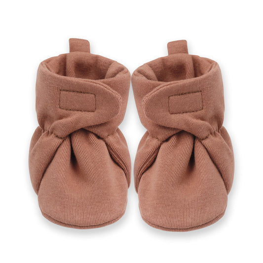 Baby Booties Pecan