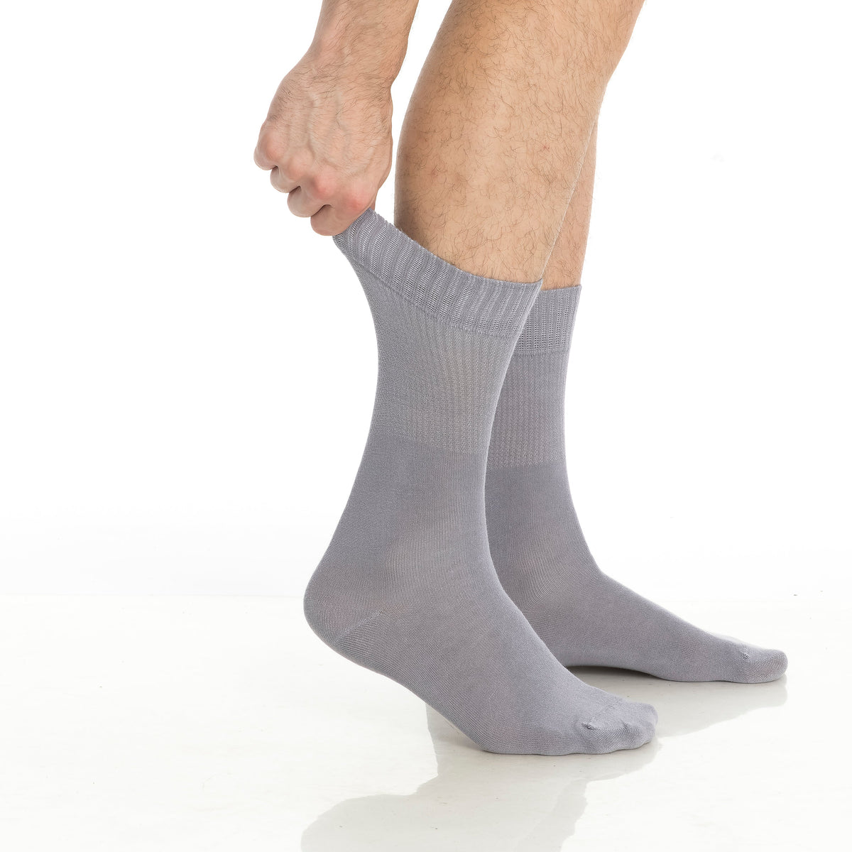 Men’s & Women’s Bamboo Diabetic Crew Socks 4-Pack