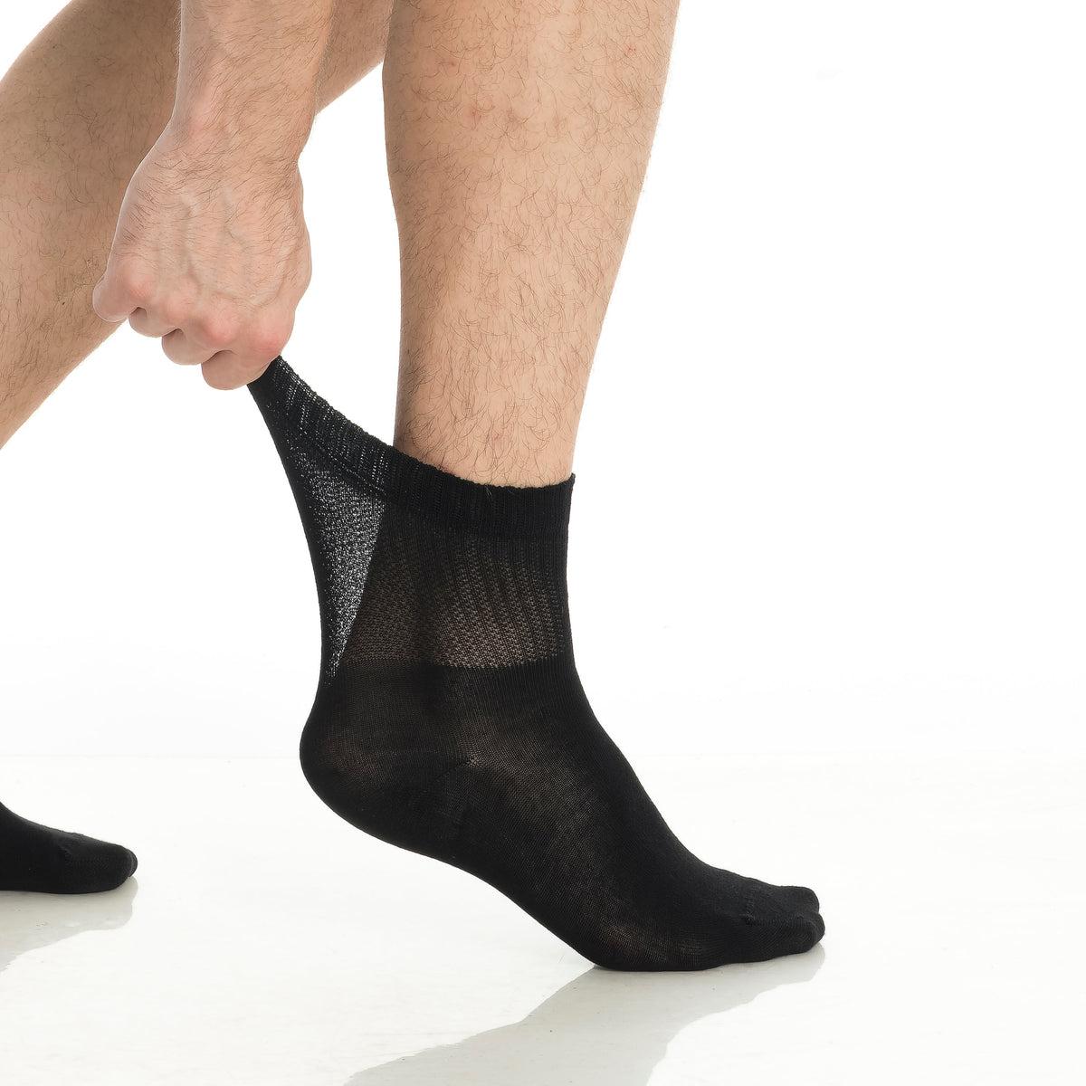 Men’s & Women’s Bamboo Diabetic Ankle Socks 4-Pack