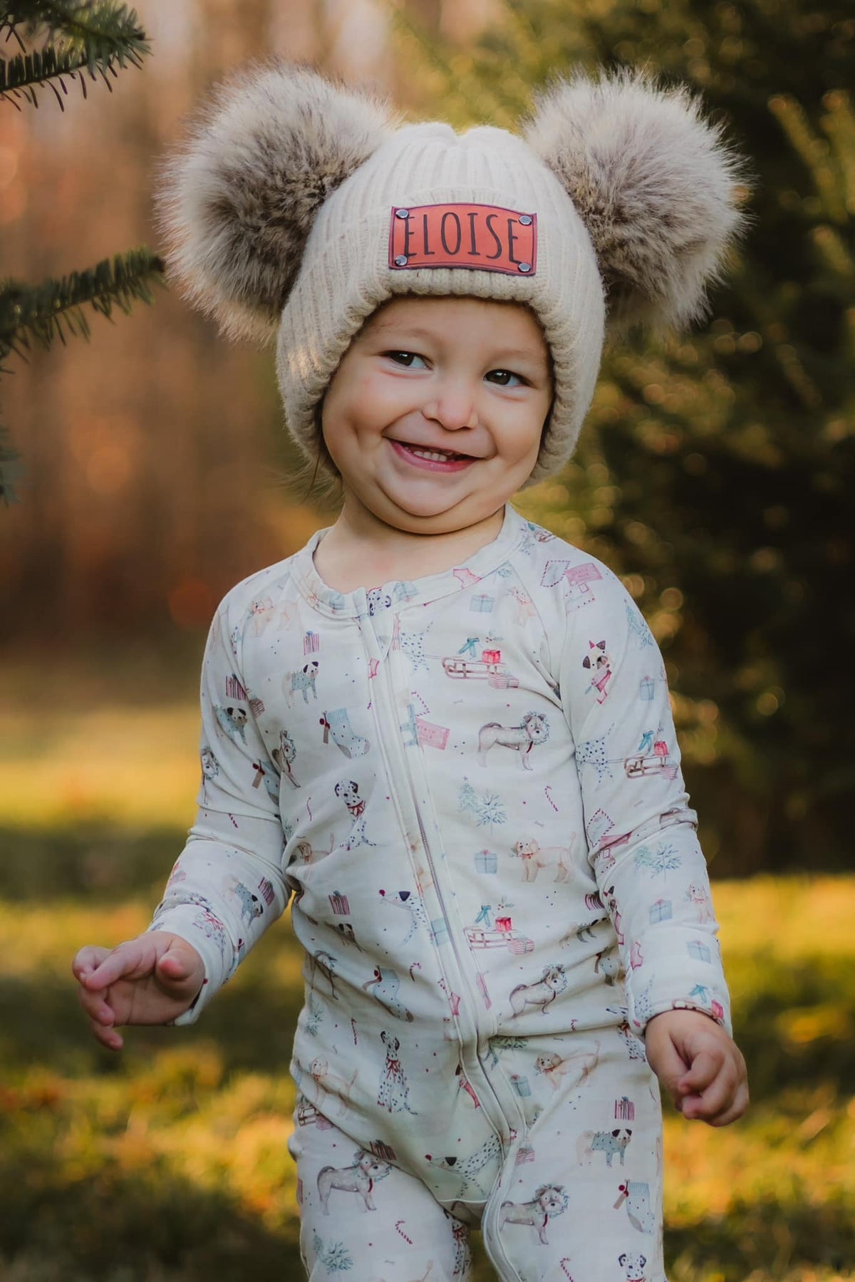 Santa Paws Bamboo Zippy Pajamas