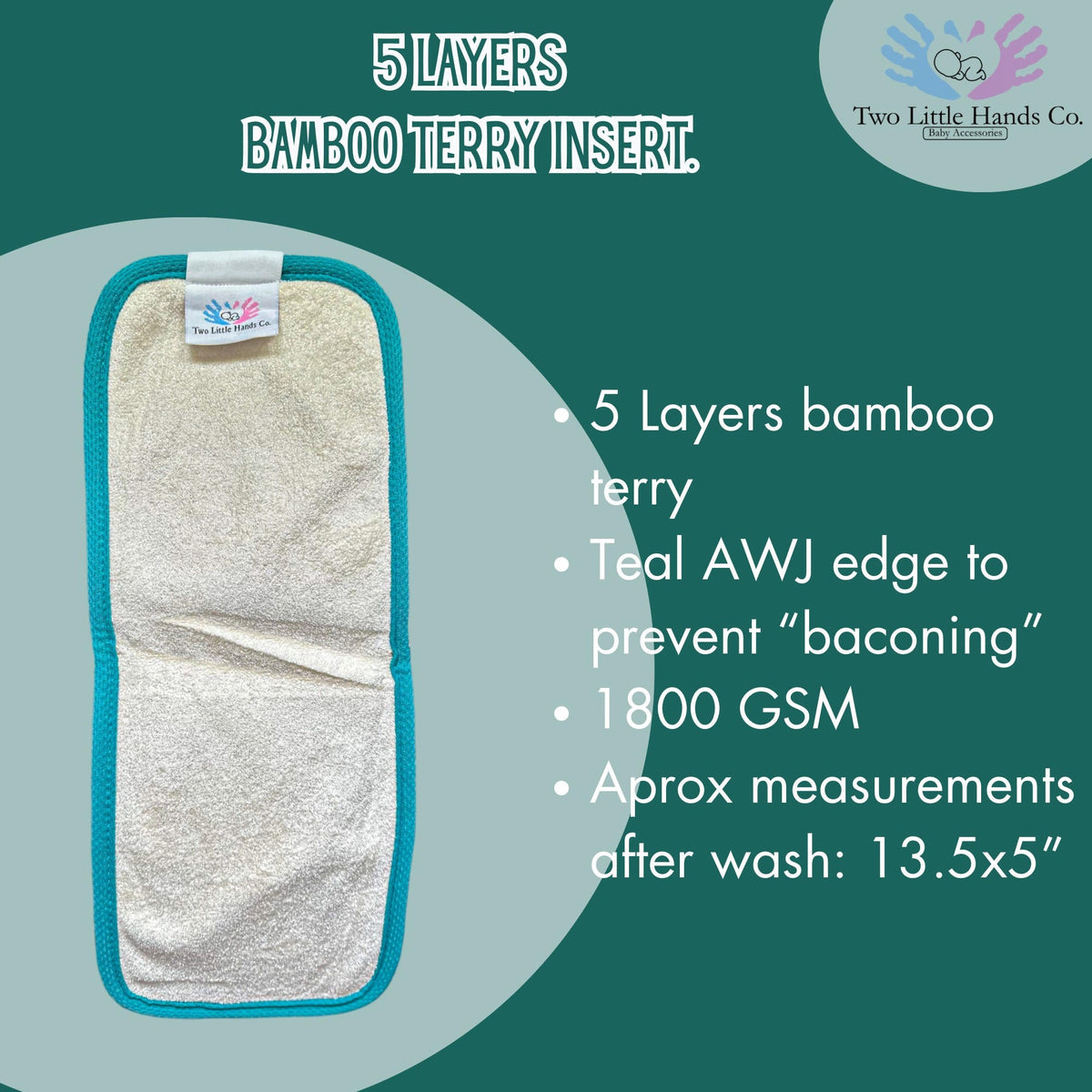 5 Layer Bamboo Insert