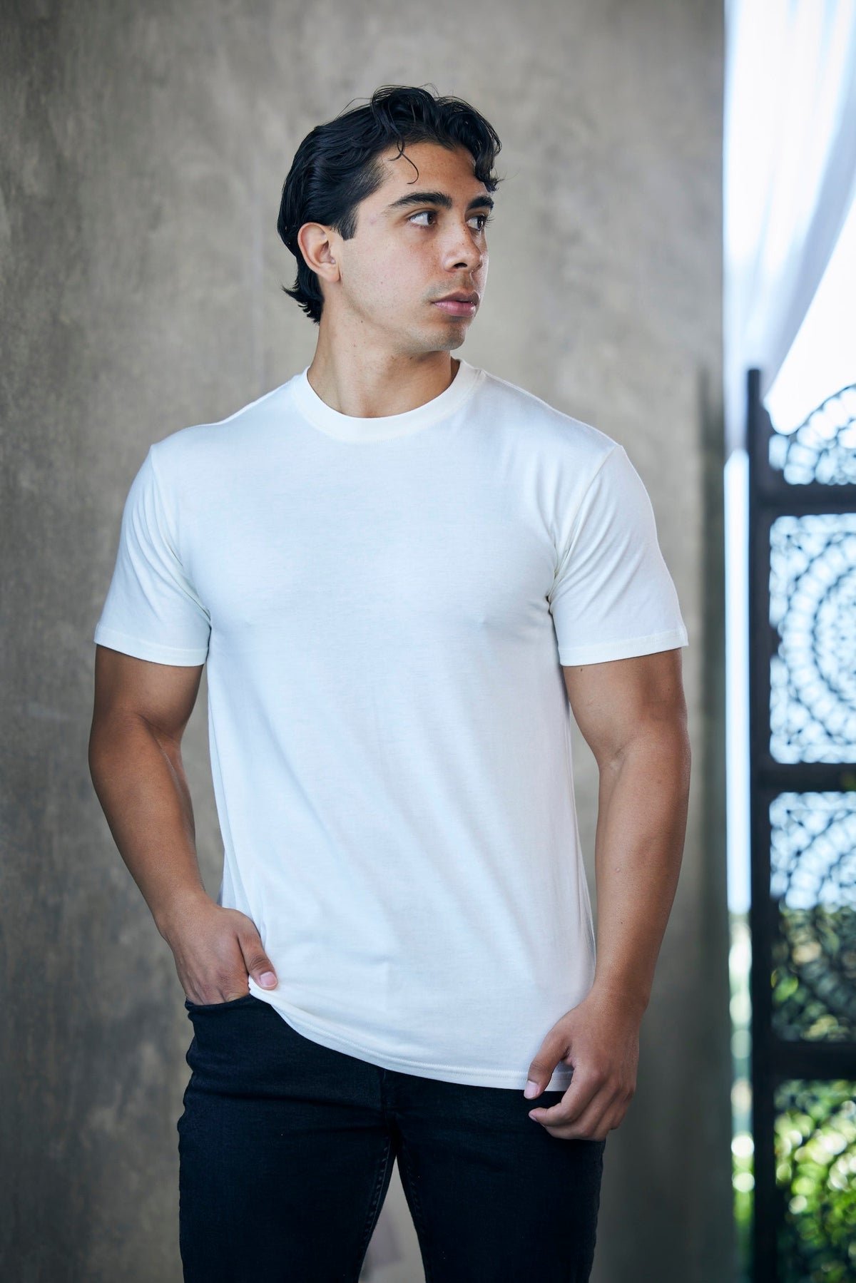 The Original Men's Bamboo Viscose/Organic Cotton Short Sleeve T-Shirt - Classic Cut