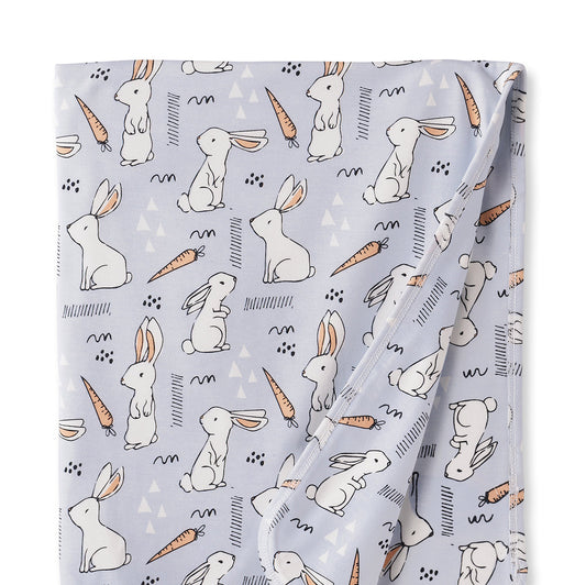 Cottontail Crew Bamboo Easter Stroller Blanket for Baby