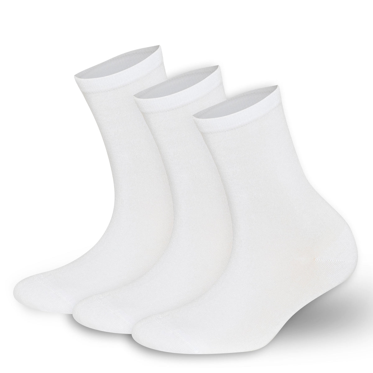 Women’s Bamboo Crew Socks 3-Pack