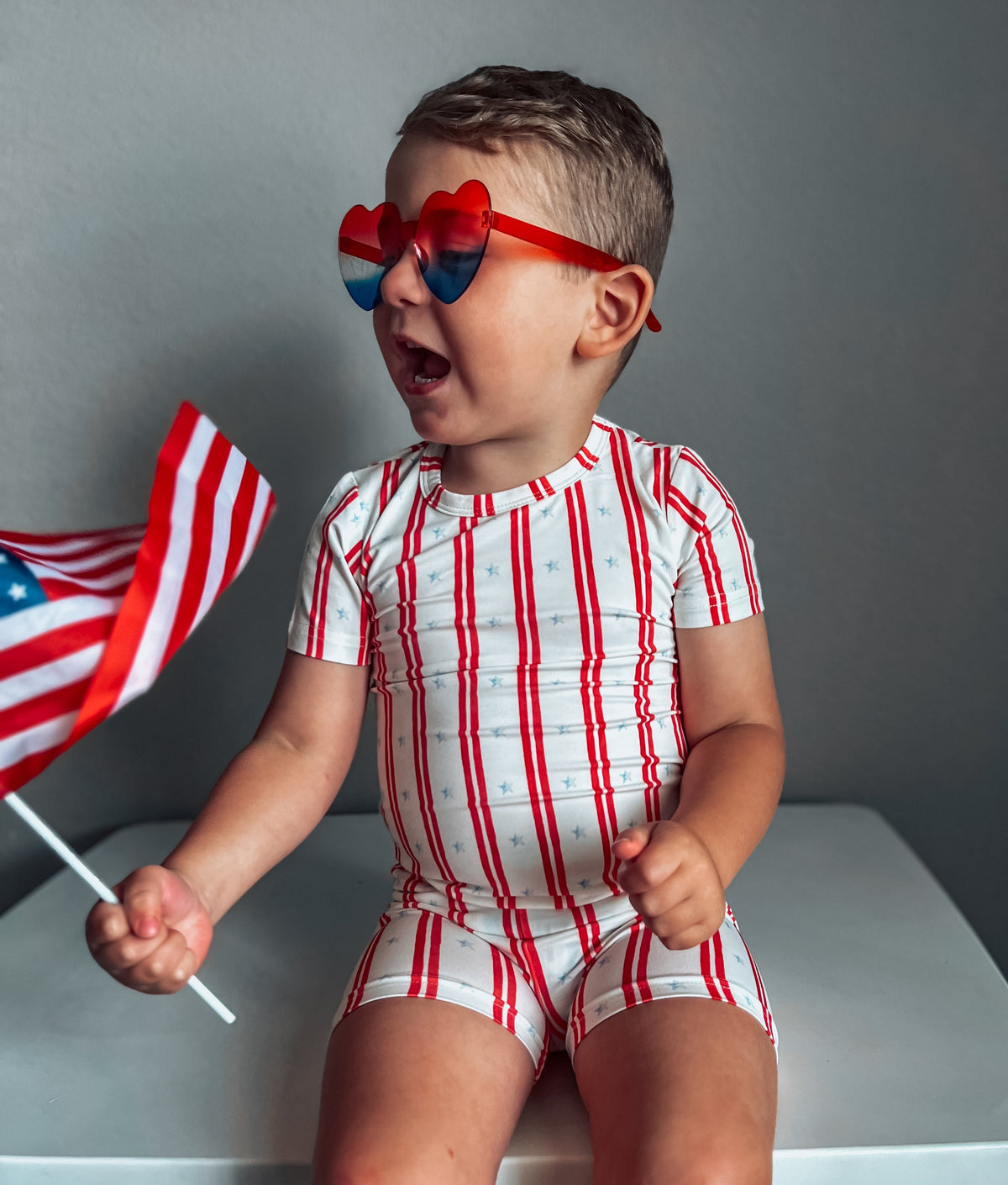 Stars & Stripes 2pc Bamboo Pajamas