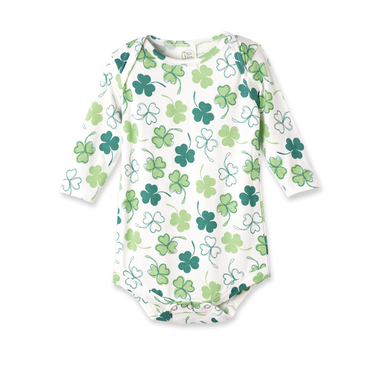 Shamrock Baby Bodysuit – Soft Bamboo Irish Charm - St. Pat