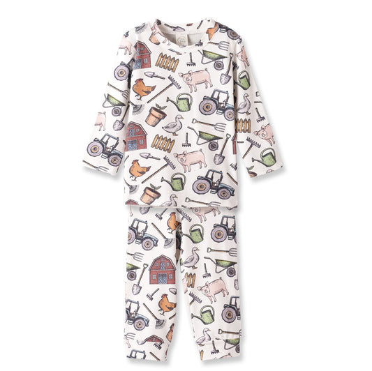 Farmer's Market Kids Bamboo Pajama Set