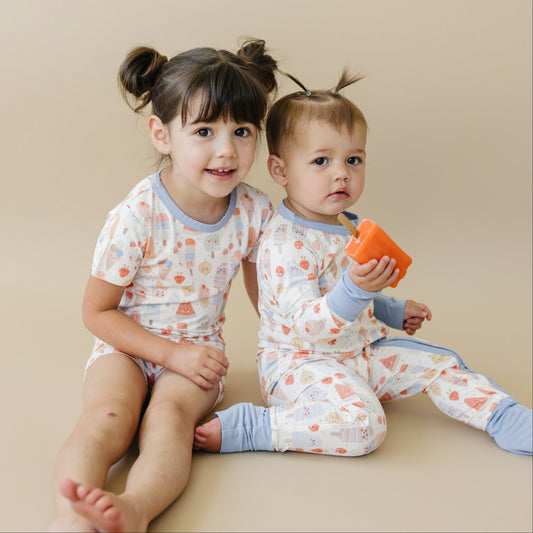 Sweet Summertime Bamboo Zippy Pajamas