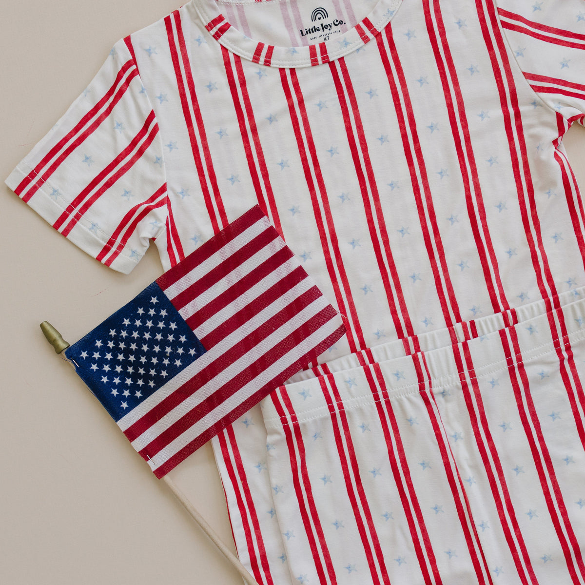 Stars & Stripes 2pc Bamboo Pajamas