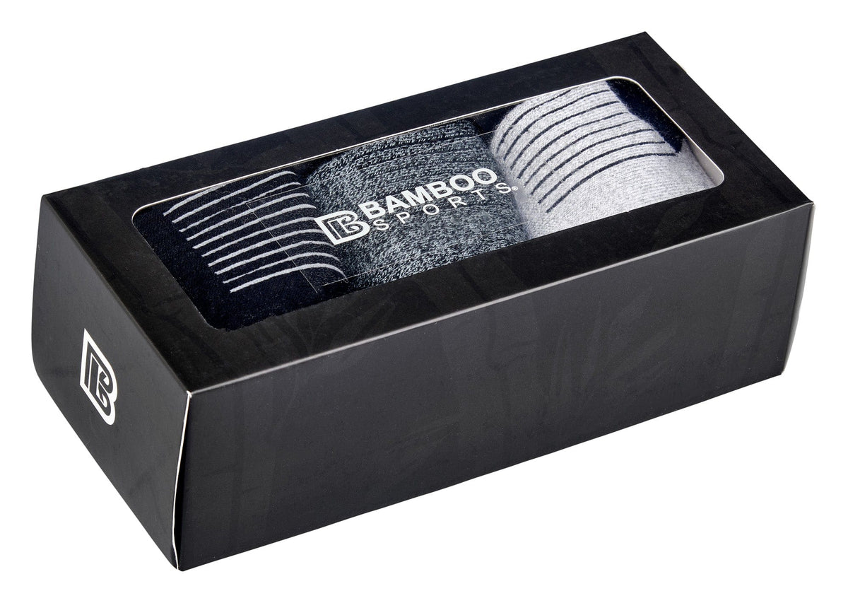 Premium Bamboo Rayon Quarter High Crew Socks