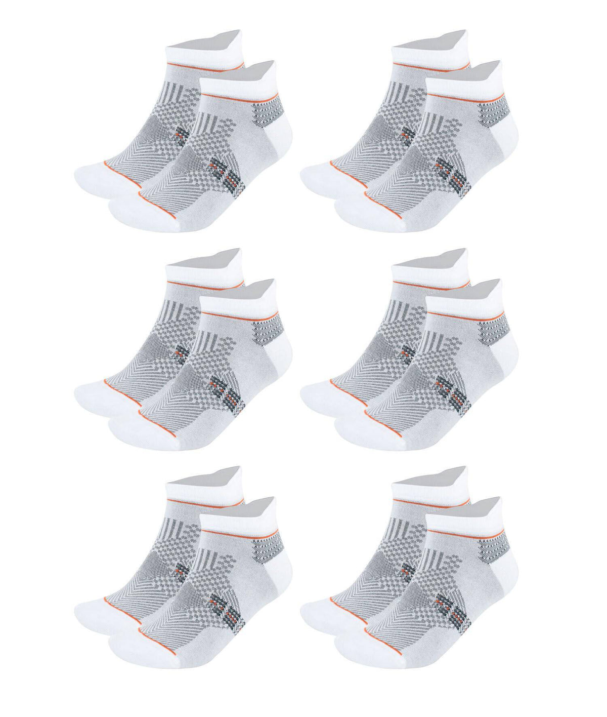 Men's & Women's Bamboo Ankle Socks 6-Pack