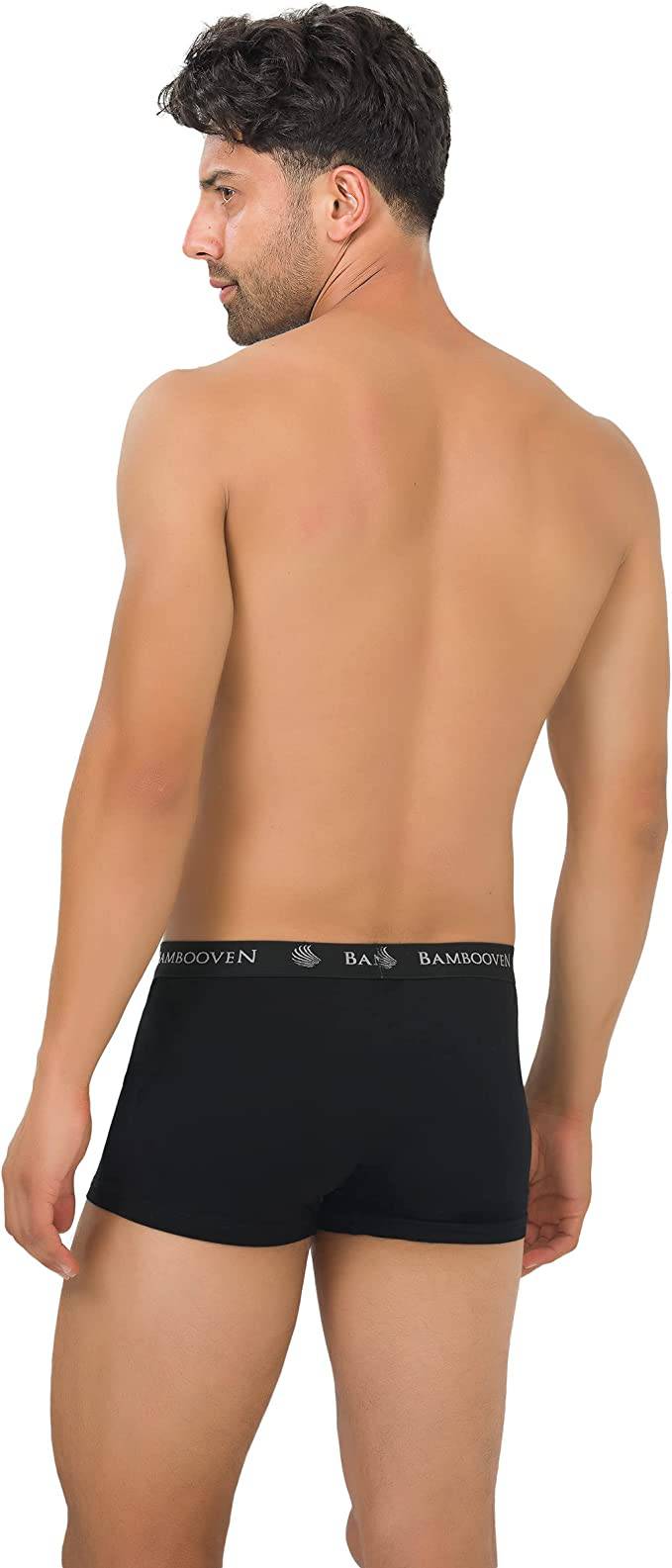 Men’s Bamboo Trunks with Pouch 4-Pack