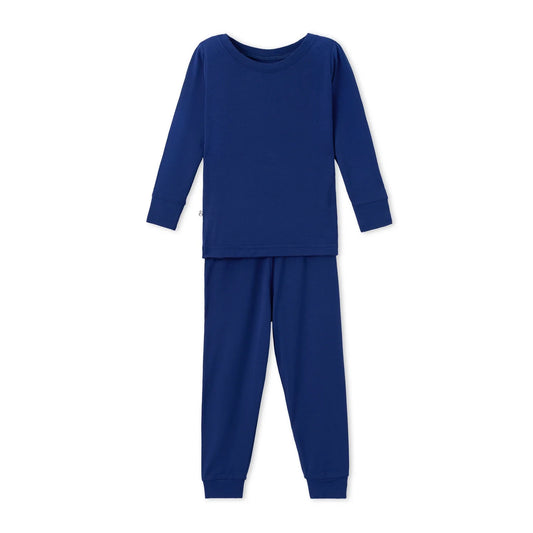Blue Depths Long Sleeve Bamboo Pajama Set