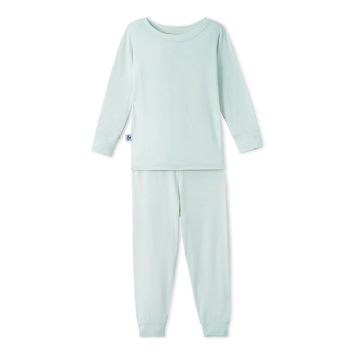 Mint Long Sleeve Bamboo Pajama Set