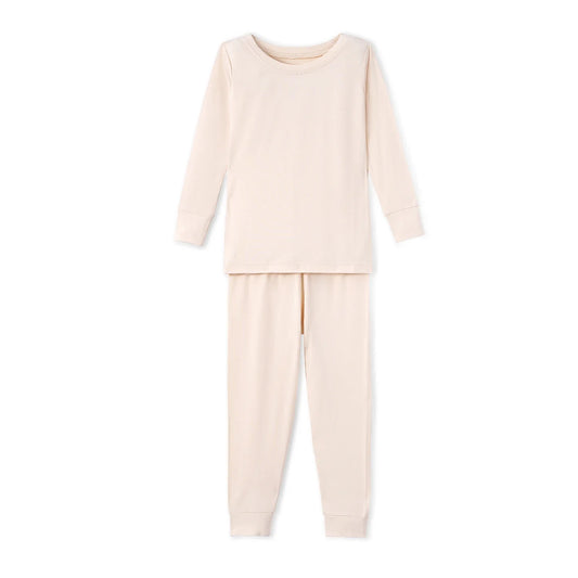 Sand Long Sleeve Bamboo Pajama Set