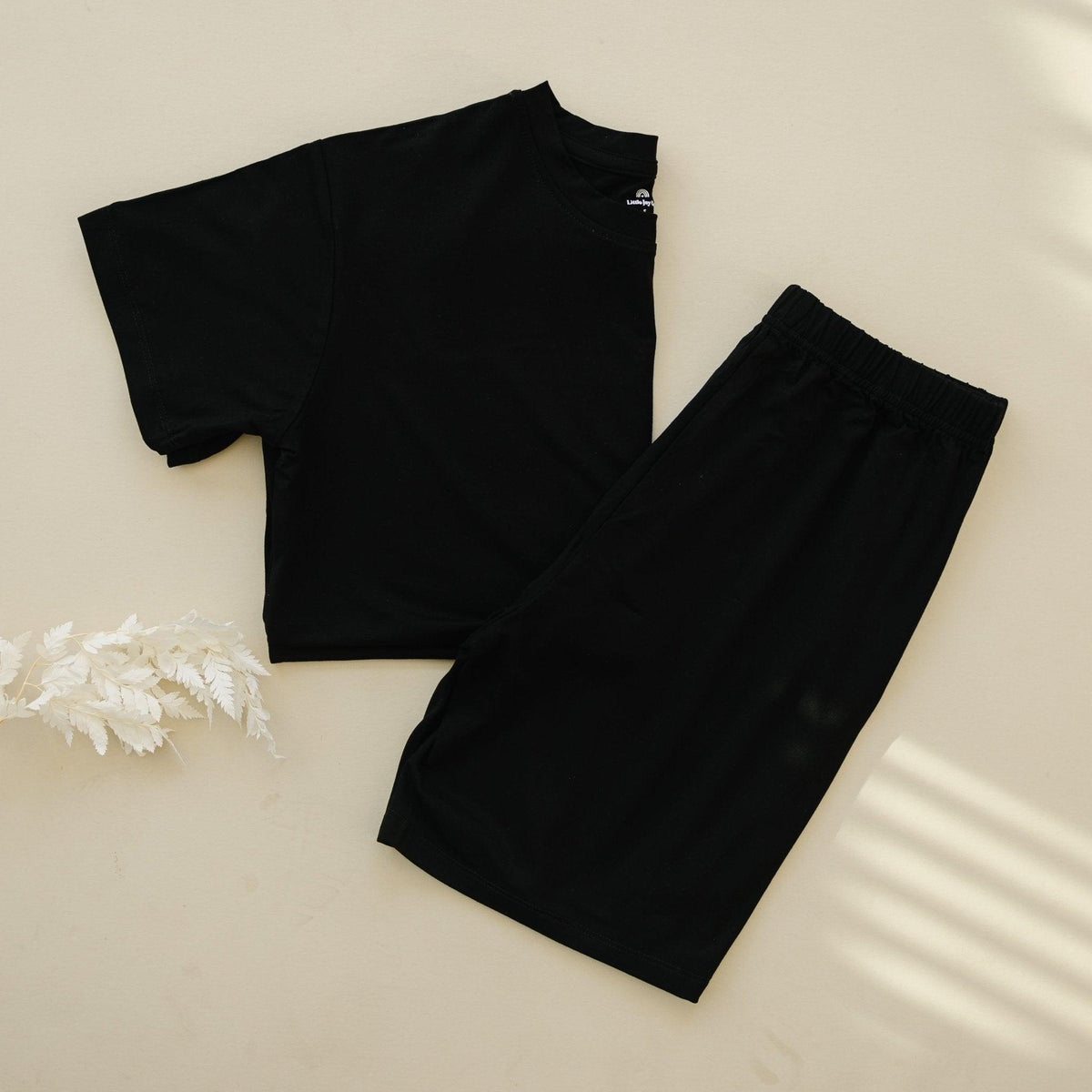 Women's Bamboo Tee & Bike Shorts - sold as separates